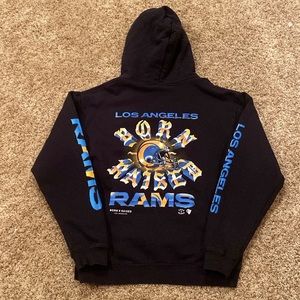 BORN X RAISED Los Angeles Rams Hoodie
